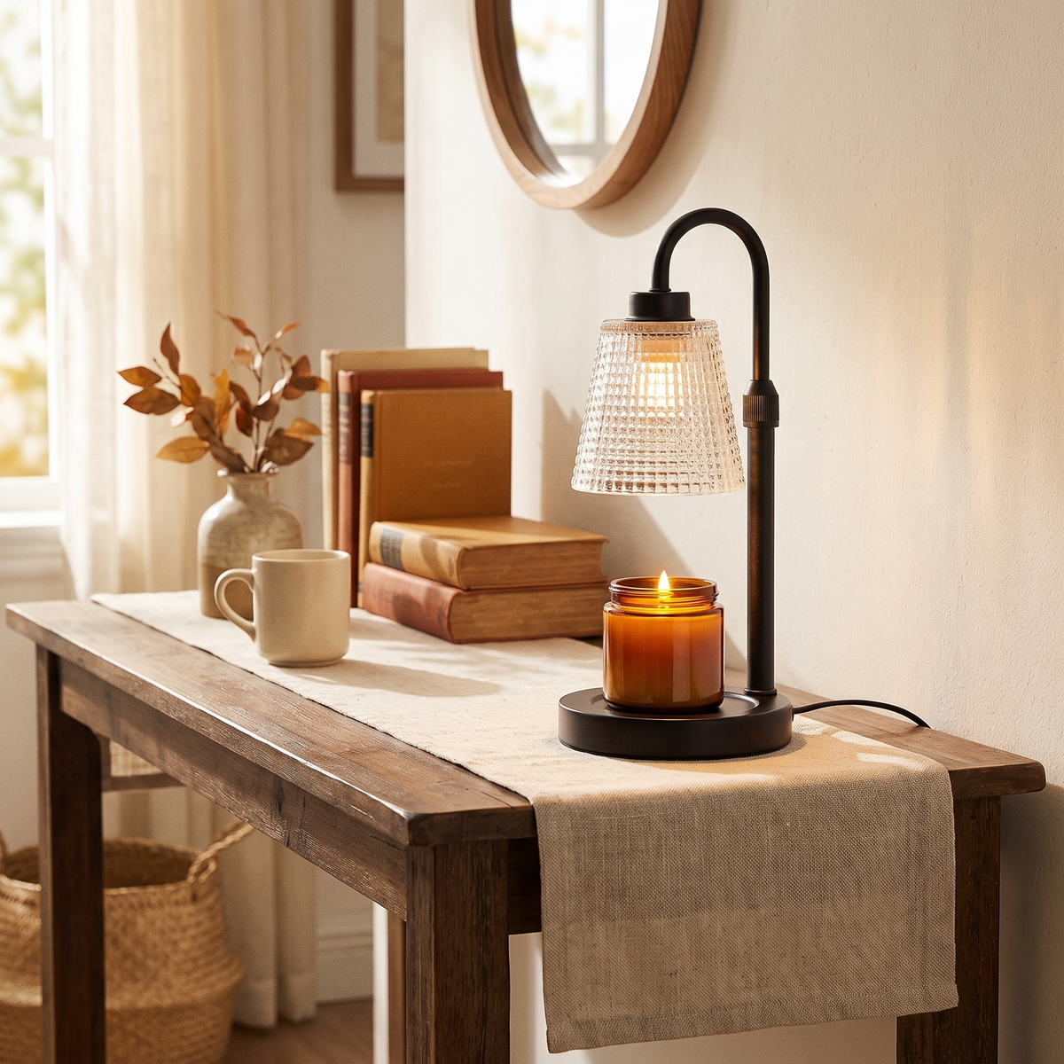 Candle Warmer Lamp With Timer full view