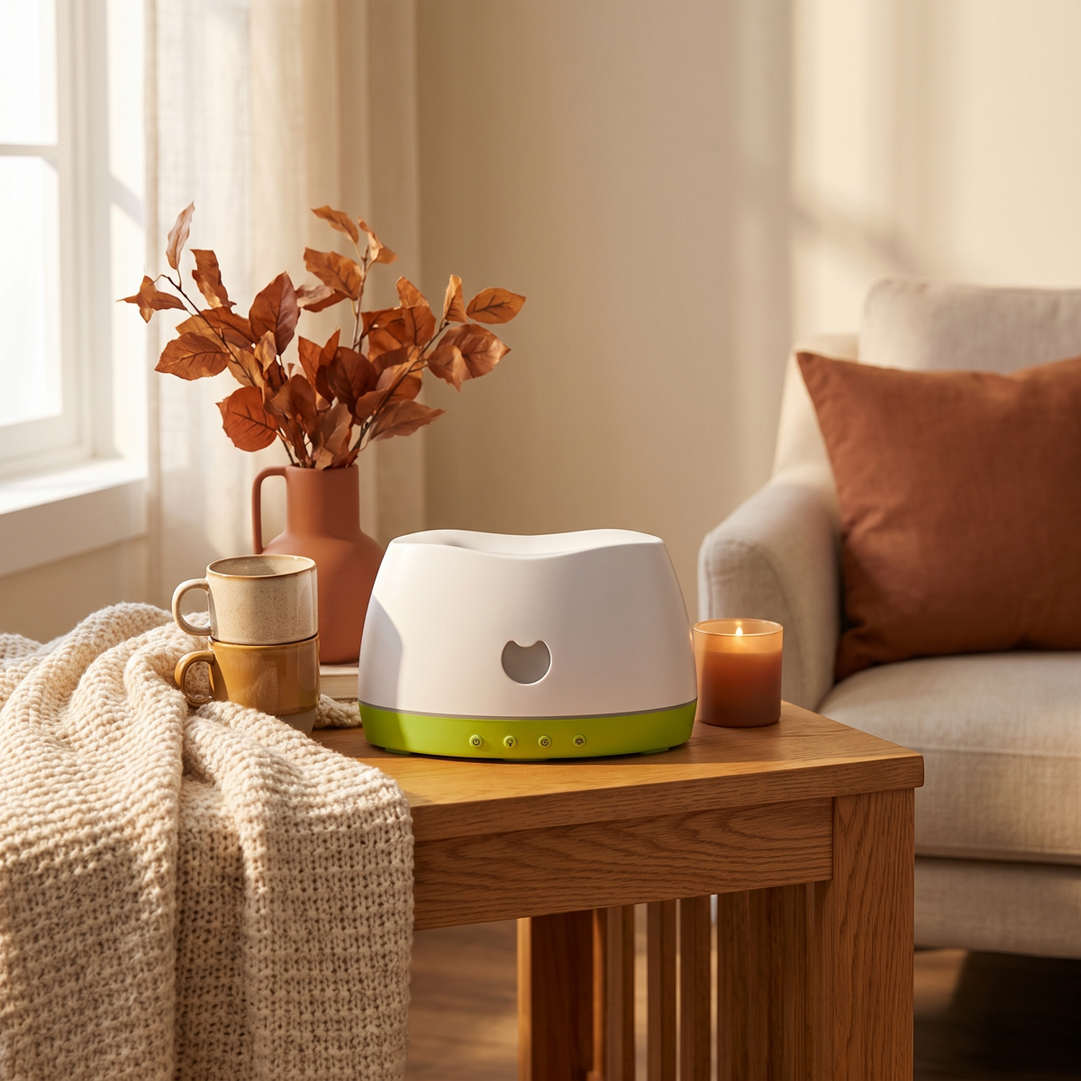 New Essential Oil Diffuser Flame Diffuser Baby Cold Mist in the room