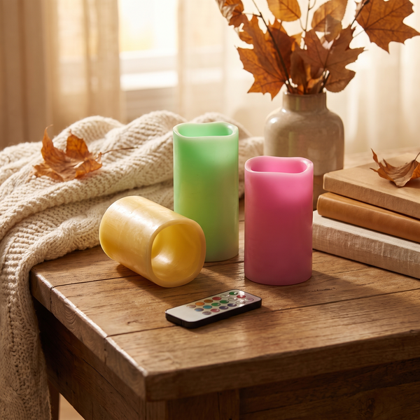 Flameless Candles Votive Candles Wireless Battery Operated full view