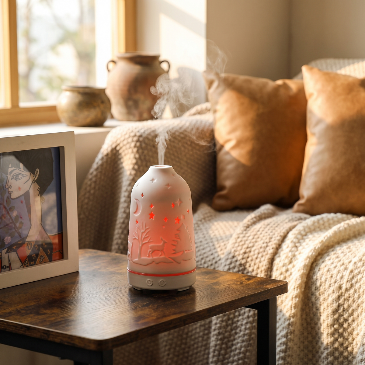100ml Ultrasonic Aromatherapy Diffuser full view