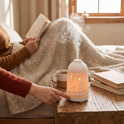 100ml Ultrasonic Aromatherapy Diffuser in use