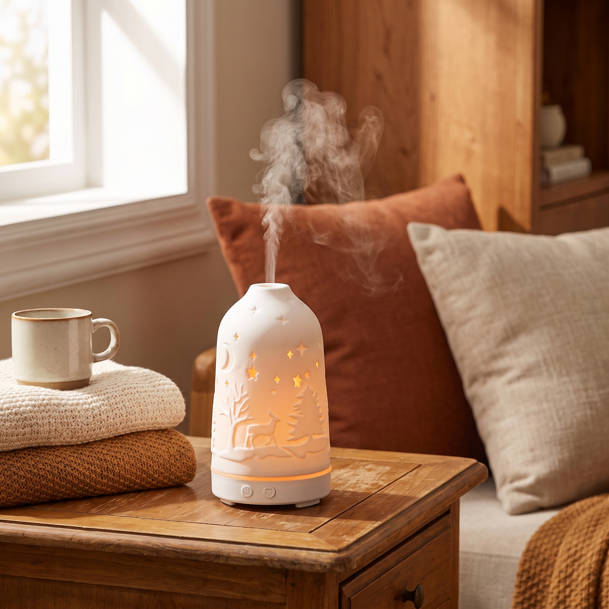 100ml Ultrasonic Aromatherapy Diffuser full view