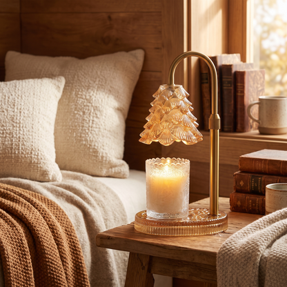 Candle Warmer Lamp With Timer & Dimmer full view