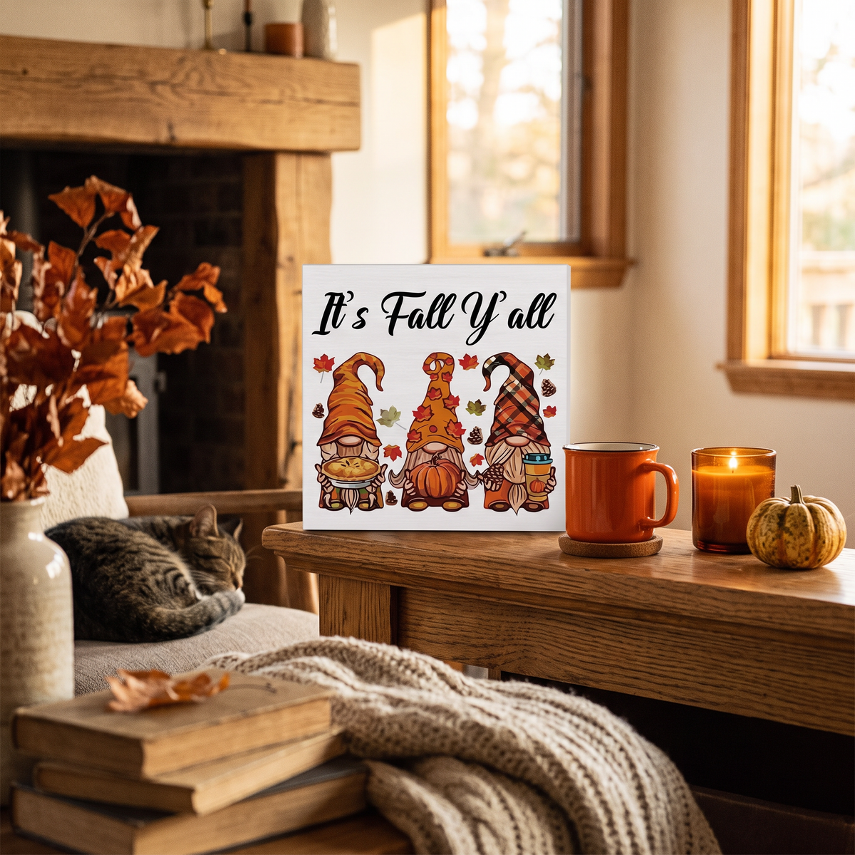 Fall Decor Autumn Decorations in the room