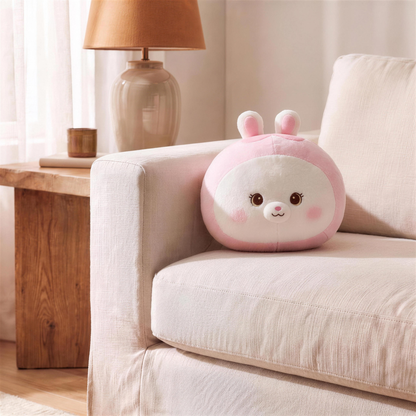 plush bunny hand warmer 30cm in the Hollow Pine house
