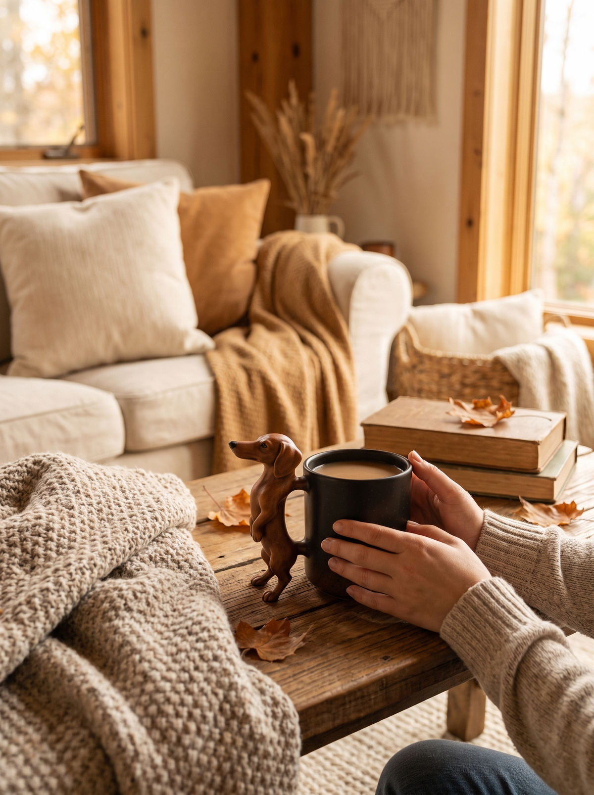 3D Handmade Dachshund Mug: For The Dog Lover In Your Life