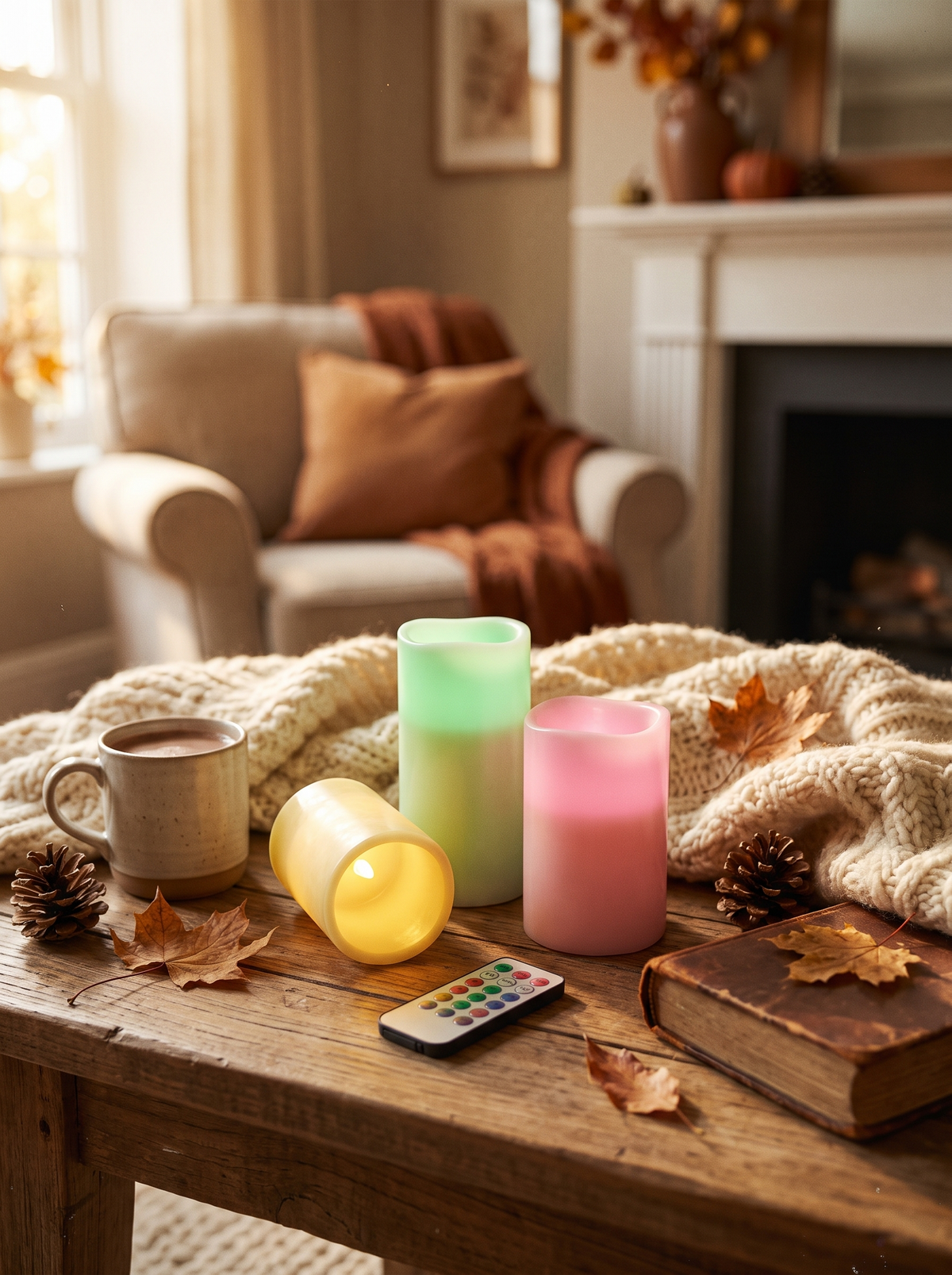 Flameless Candles Votive Candles Wireless Battery Operated: Candlelight Without Worry