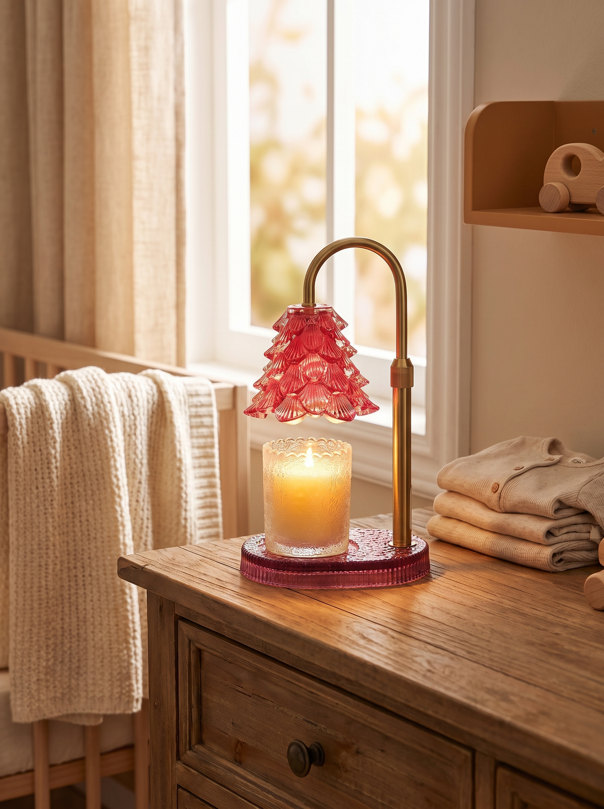 Candle Warmer Lamp With Timer & Dimmer: Nurseries, Dorms, And Pet Homes