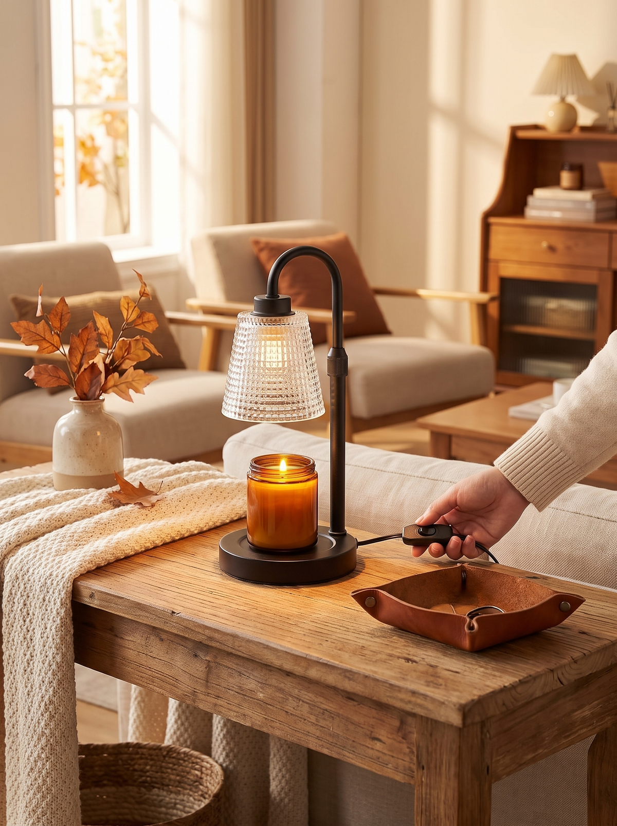 Candle Warmer Lamp With Timer: A Warmer Glow, No Flame