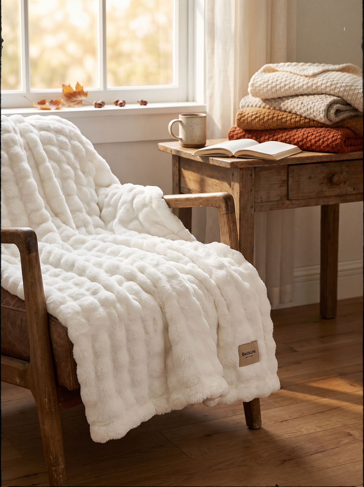 Cloud Bubble Blanket: Fleece That Holds Warmth