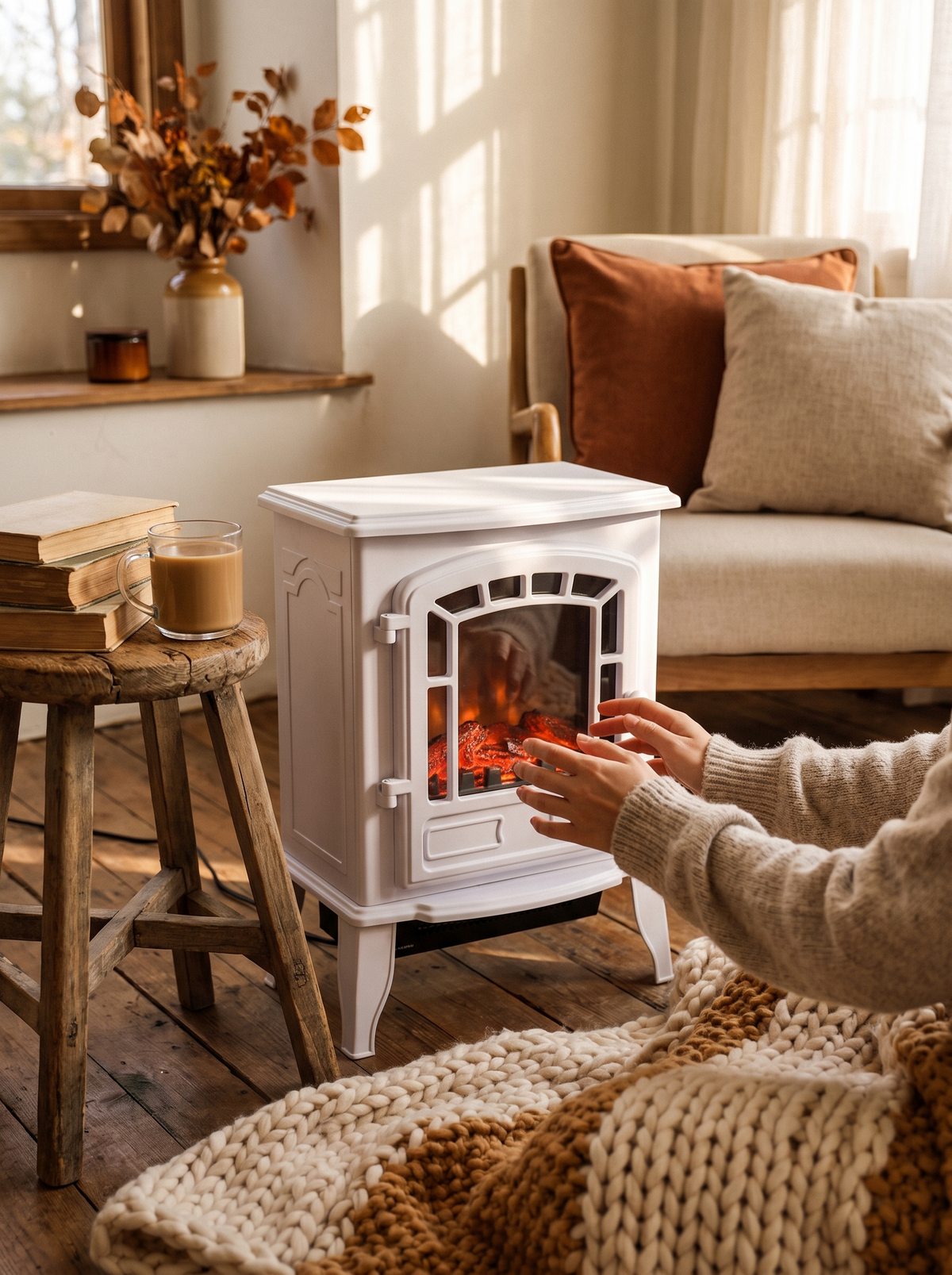 Electric Fireplace Heater: Heat You Control