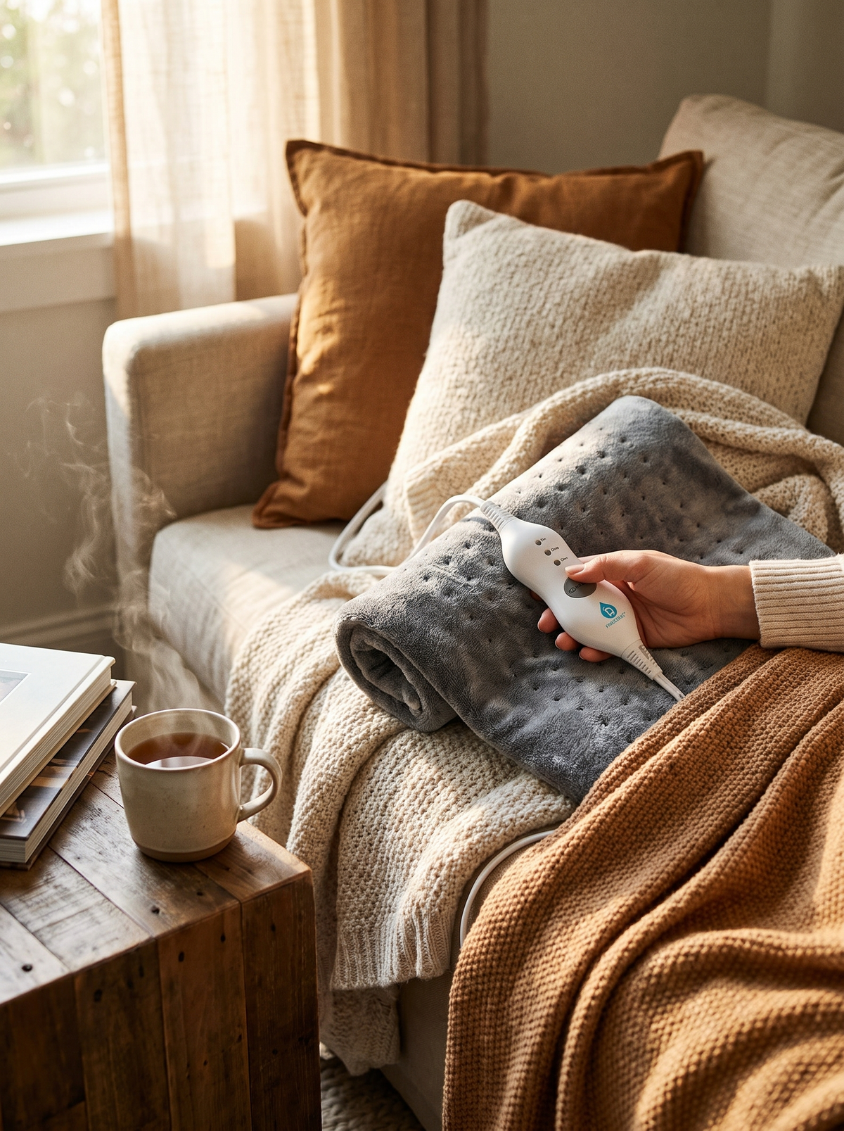 Electric Heating Pad: Couch, Bed, Or Desk Chair