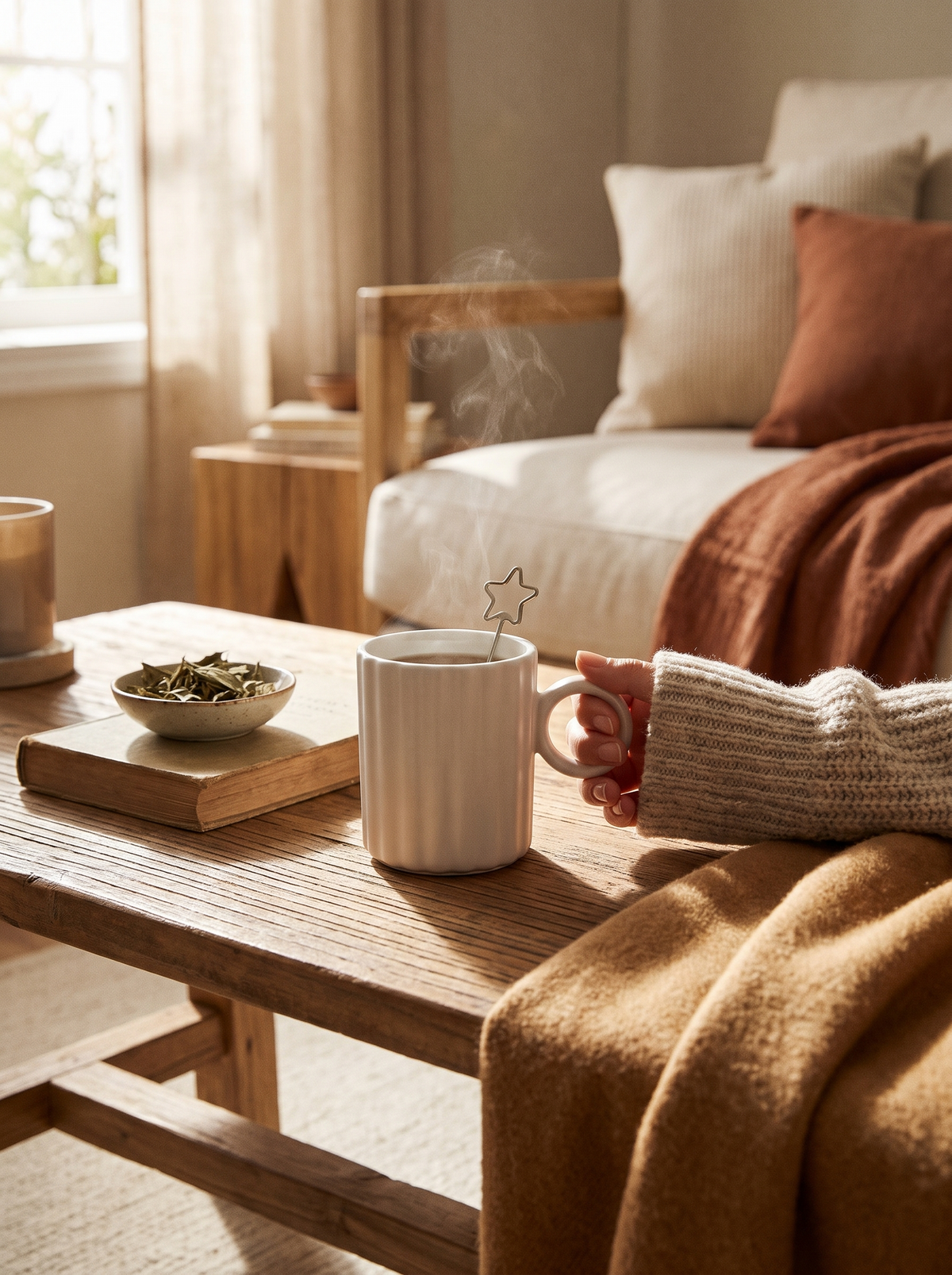 Petal Ceramic Mug-White: Simple, Honest Ceramic