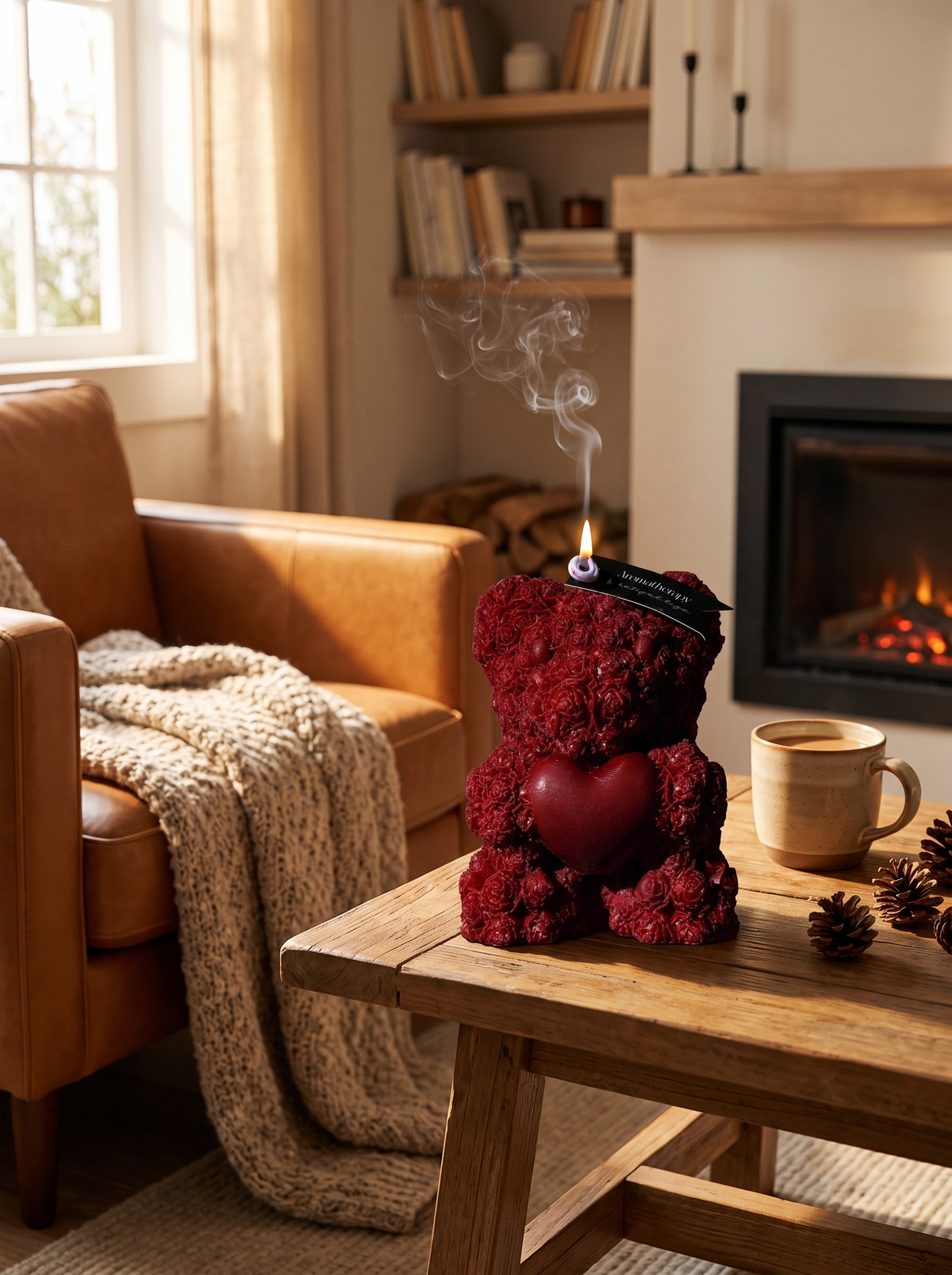 Premium Quality Soothing Fragrance Aromatherapy Candles.: Roses That Scent The Room