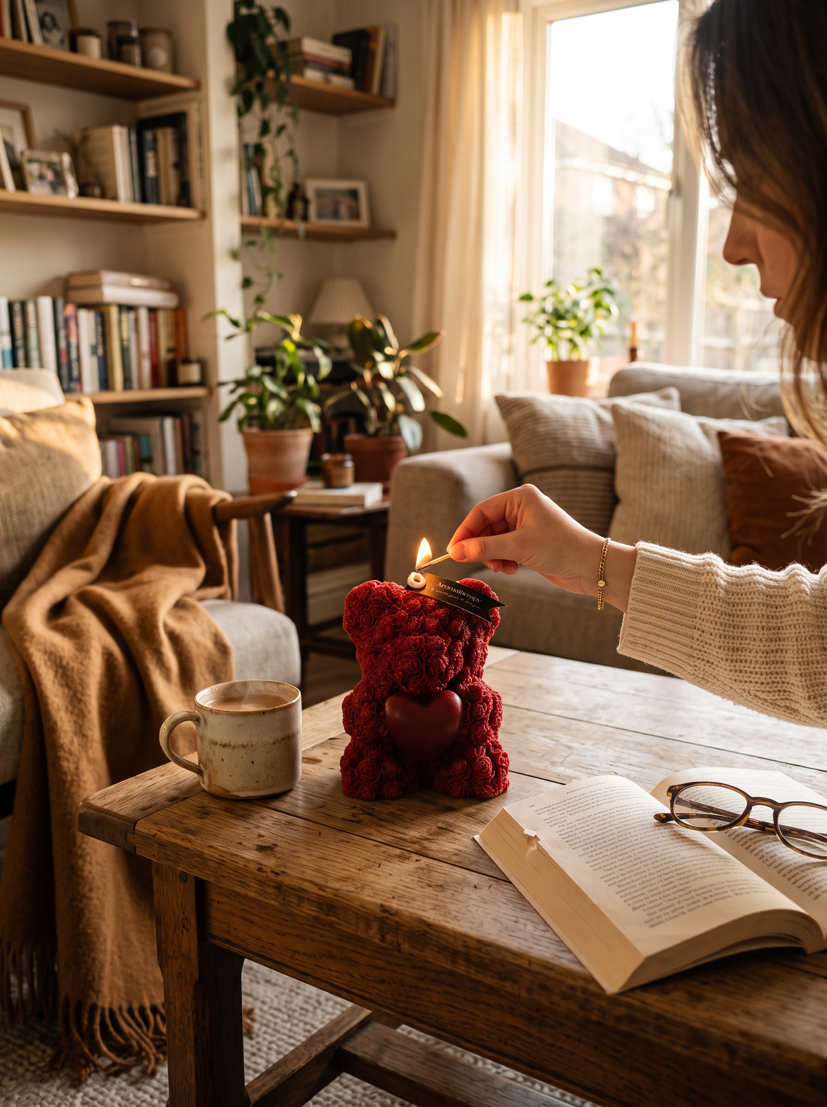 Premium Quality Soothing Fragrance Aromatherapy Candles.: Sculpted By Hand
