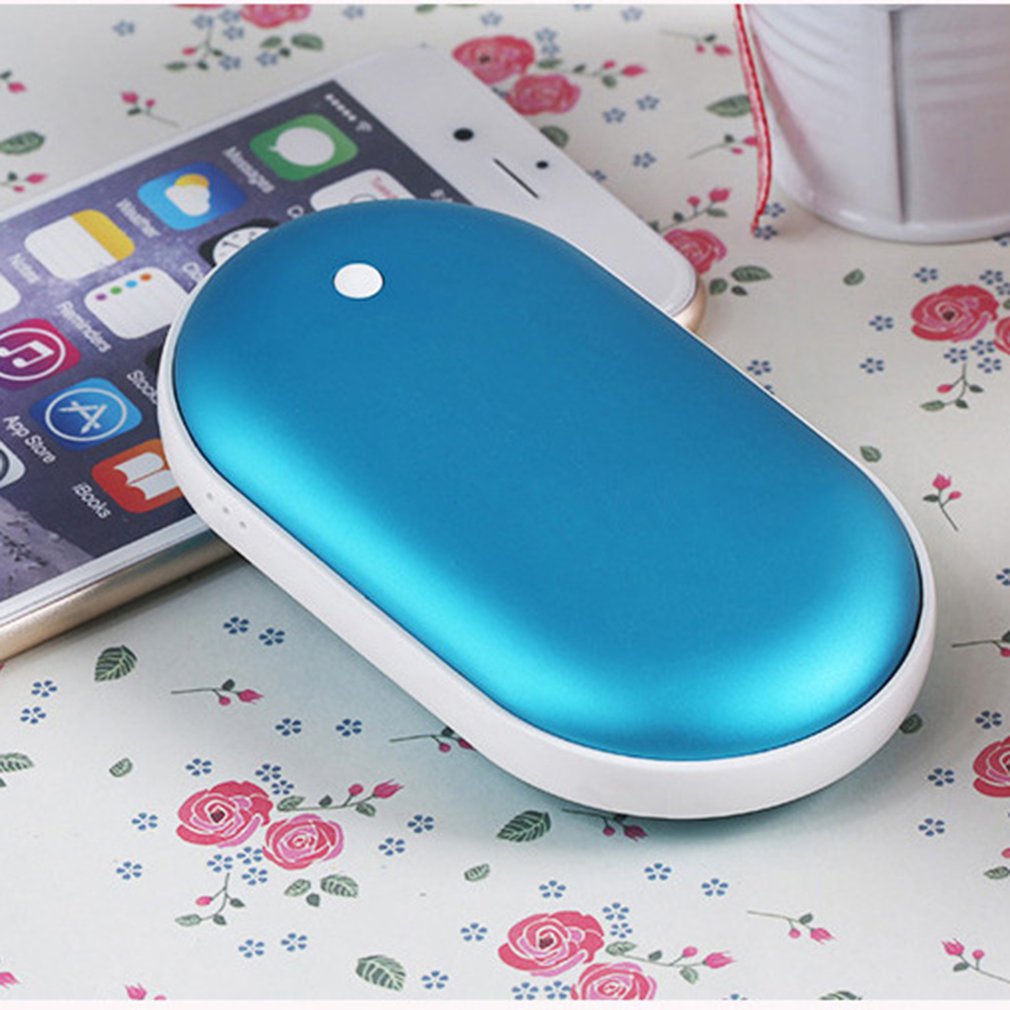 Rechargeable Hand Warmer & Power Bank (5000mAh)